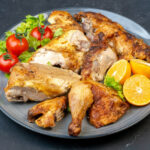 El pollo asado a la naranja